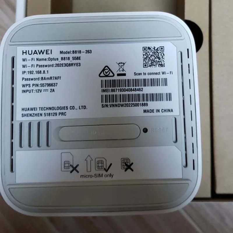 English Version HUAWEI 4G Router3 Prime B818-263 Dual Band 1167 Mbps Wi Fi Router With Sim Card LTE CAT19 Balong CPU APP Control