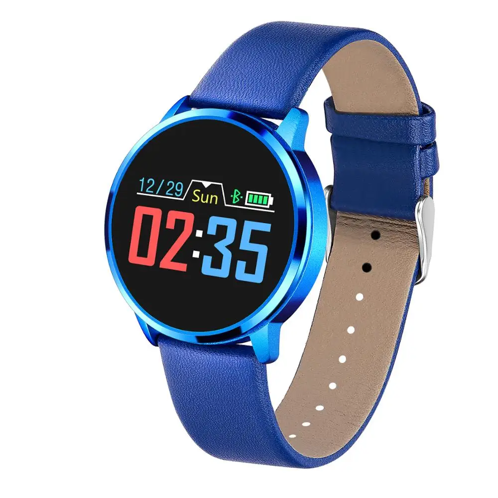 Q8 OLED Bluetooth Смарт-часы из нержавеющей стали водонепроницаемые носимые устройства