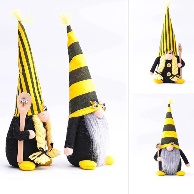 Шмель полосатый гном скандинавский шведский медовый пчелиный эльф домашний