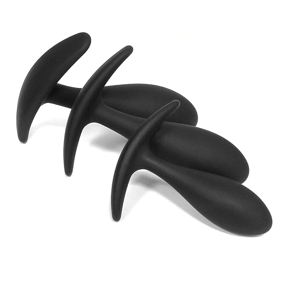 Вибратор из мягкого силикона анальная пробка и вибратор интимные товары игрушки