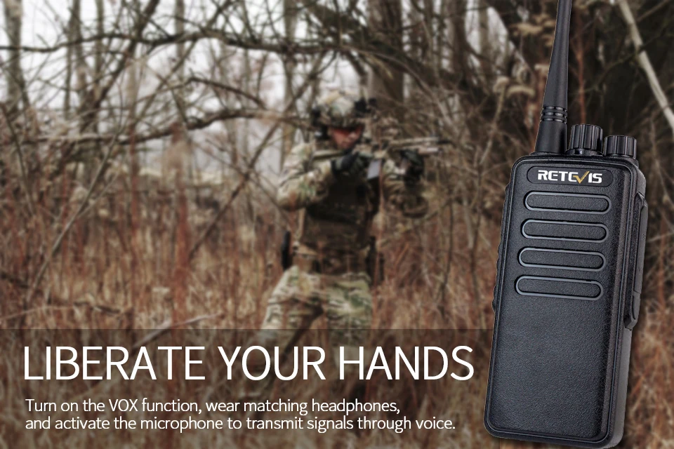 10 шт. Высокая мощность Walkie Talkie Retevis RT1 VHF(или UHF) 3000 мАч VOX путешествия/Туризм/Охота дальность 2 способ радио трансивер