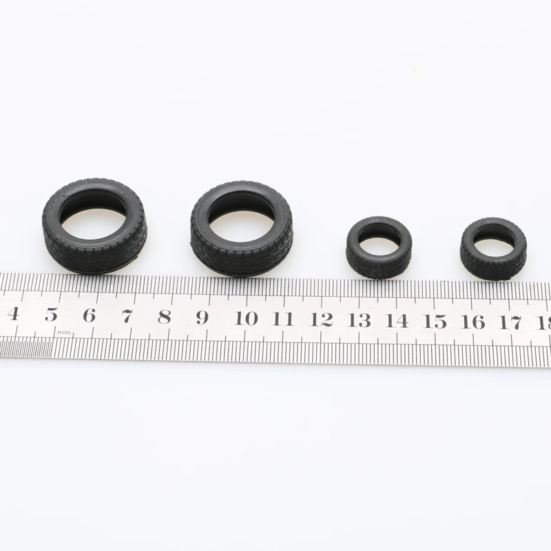 20 шт. имитация шин диаметр 18 мм/28 мм резиновое колесо противоскользящие шины