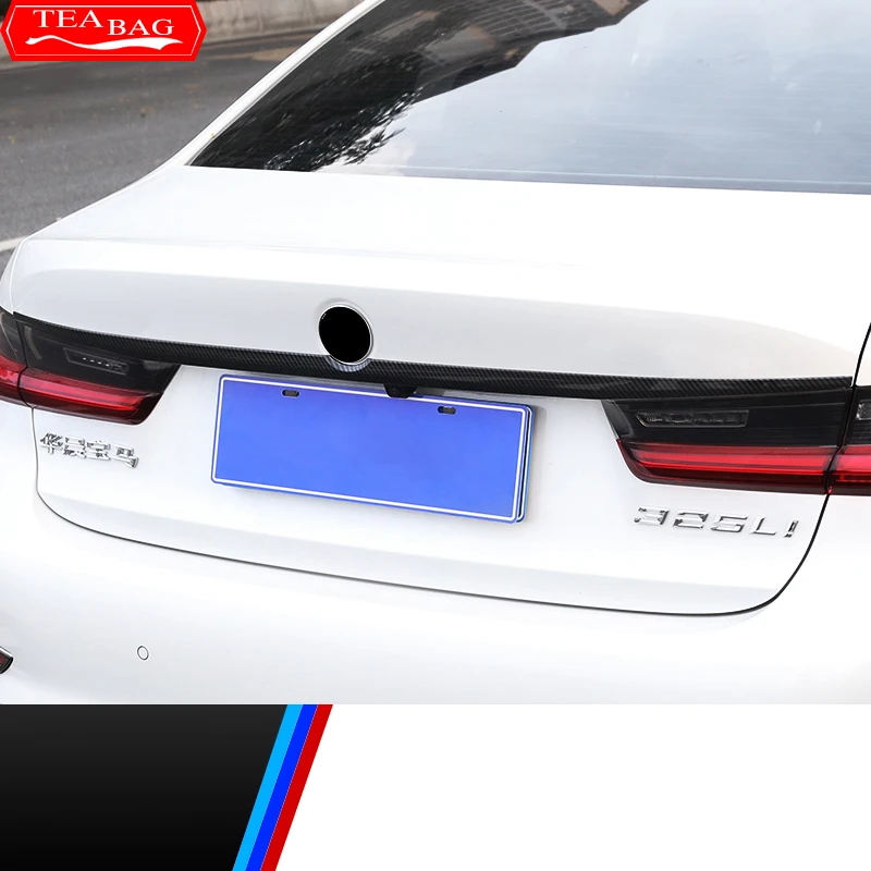 

Rear Tail Trunk Door Trim Exterior Cover ABS Tailgate Protection For BMW 3 Series G20 2020 2021 Car Modification Accessories
