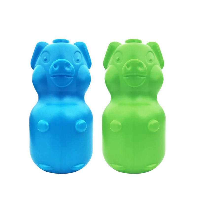 Милый синий очиститель для унитаза Pig волшебный автоматический туалета помощь в