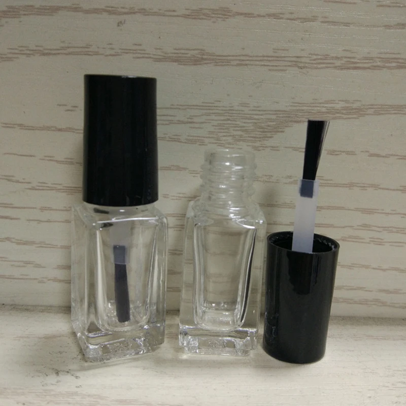 Стеклянные флаконы для жидкости ногтей с кисточкой 5 мл 20 шт. | Красота и здоровье