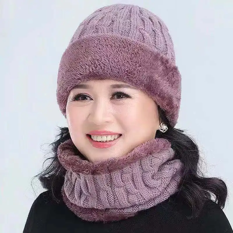 Зимняя Балаклава женские полосы вязанные шапки кепки маска Gorras теплые зимние шапки для мамы Skullies теплые шерстяные шапочки шапка для мам