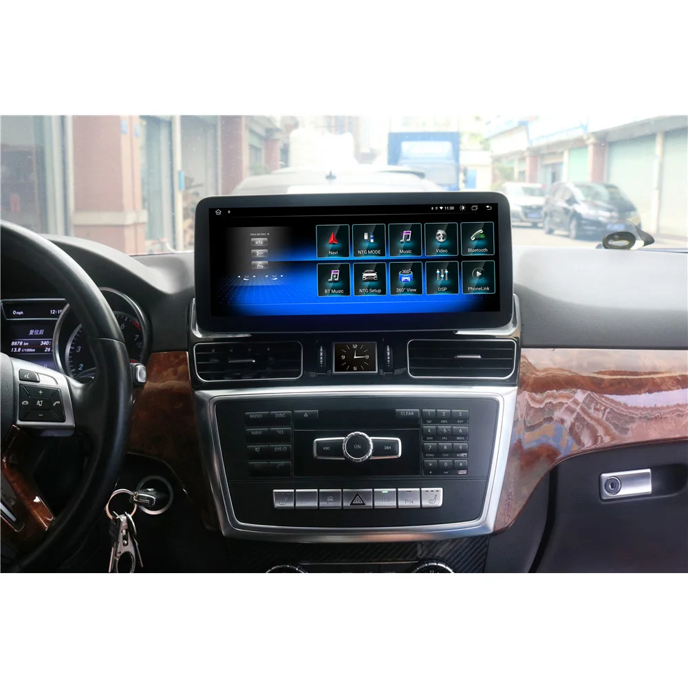 Автомобильный мультимедийный плеер, Android 10, 4 + 64 ГБ, для Mercedes Benz GL ML 2012-2016, стерео, GPS-навигация, автомобильное радио, головное устройство DSP IPS
