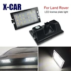 2 шт., светодиодсветодиодный лампы для номерного знака Land Rover Discover 34 LR3 LR4 L319 Freelander 2 LR2 L359 Range Rover Sport