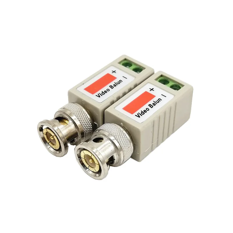 

1PCS Single 1 Channel Passive Video Transceiver BNC Connector Coaxial Adapter for Balun CCTV Camera DVR BNC UTP