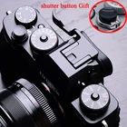 Черный упор для большого пальца чехол для горячего башмака для Fujifilm XT3 FUJI XT3 Pro вертикальный L-образный кронштейн для штатива быстрая пластина