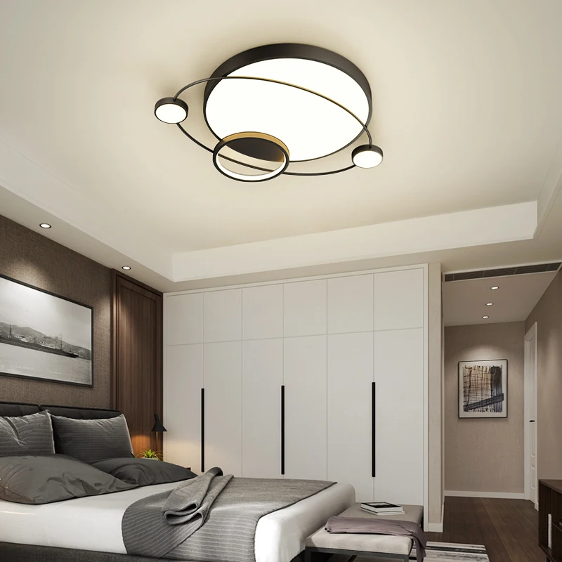 

Ceiling lights bedroom decoration nordic indoor lighting led living room dining room study modern ceiling light