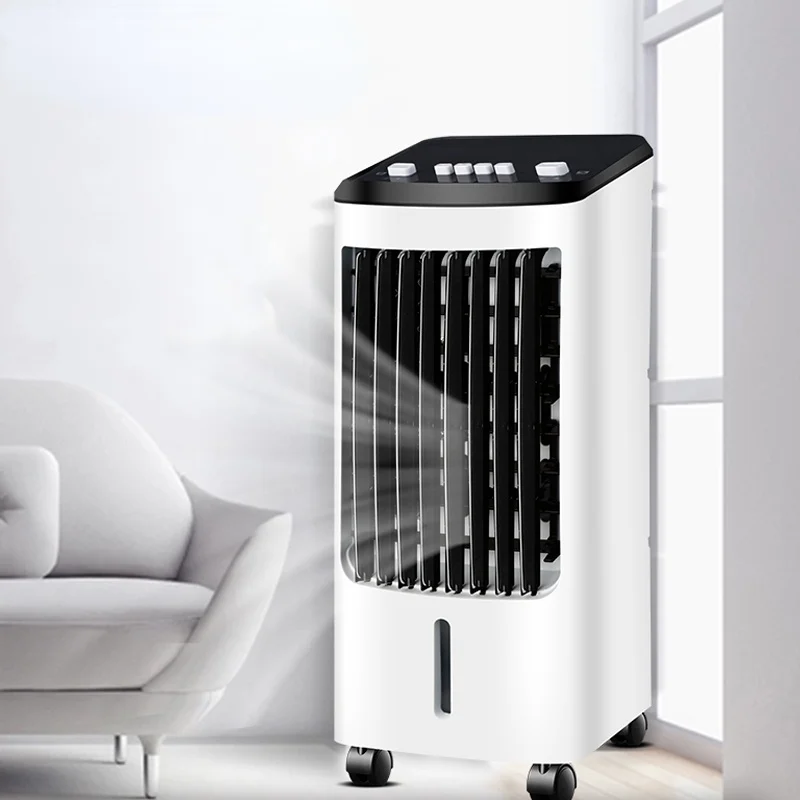 

Электрический вентилятор-увлажнитель воздуха, воздухоохлаждающие вентиляторы с холодным и сильным потоком воздуха, летняя охлаждающая си...