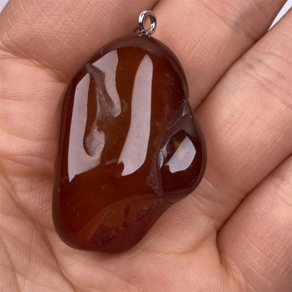 Подвеска из натурального полудрагоценного камня для изготовления ожерелий и