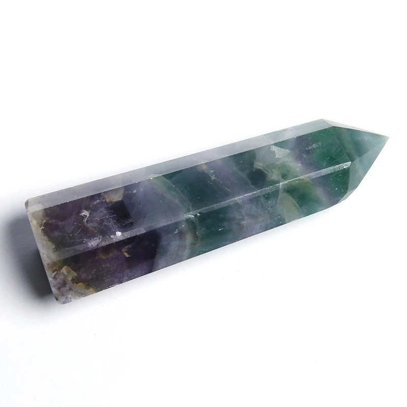 

5Pcs Rare Extra Large Natural Rainbow Fluorite Quartz Crystal Point Colorful Banded Gemstone Tower(3.5X1cm)