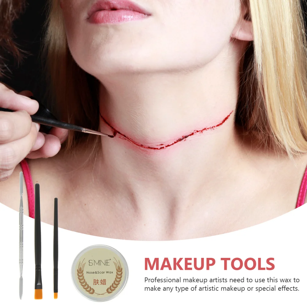 4 шт. шпатель для нанесения искусственного шрама на кожу| |