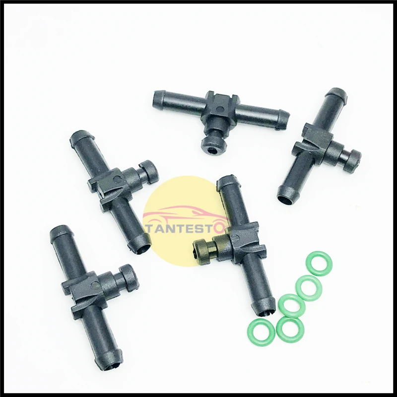 

FOR DENSO 10PCS Common Rail Diesel Fuel Injector Oil Return Joint Clamp Clip