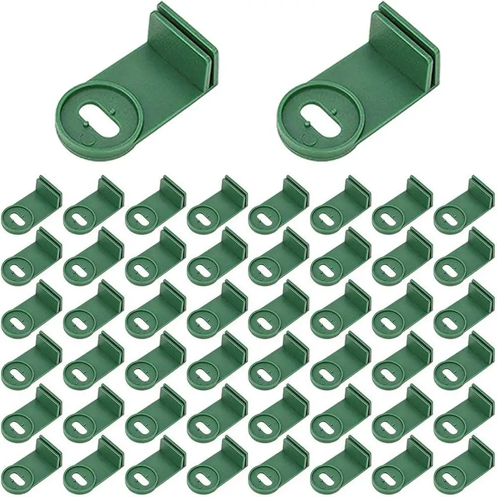 

50 PCS Greenhouse Fixing Clips Greenhouse Twist Clips Extender Corner Clips Sturdy Durable Clamp For Aluminium Greenhouse Bub