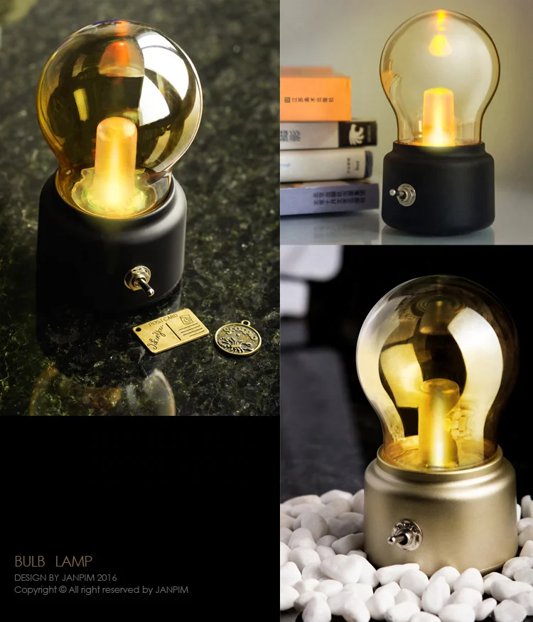 

Led DC 5V ABS USB Charging Classical Office Lamp Night Light Desk Lamp Decoration Table LED Lamp Room Bedroom Lights Decor
