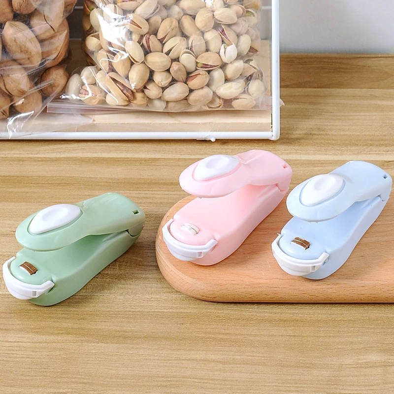

Kitchen Accessories Tools Mini Portable Food Clip Heat Sealing Machine Sealer Home Snack Bag Sealer Kitchen Utensils Gadget