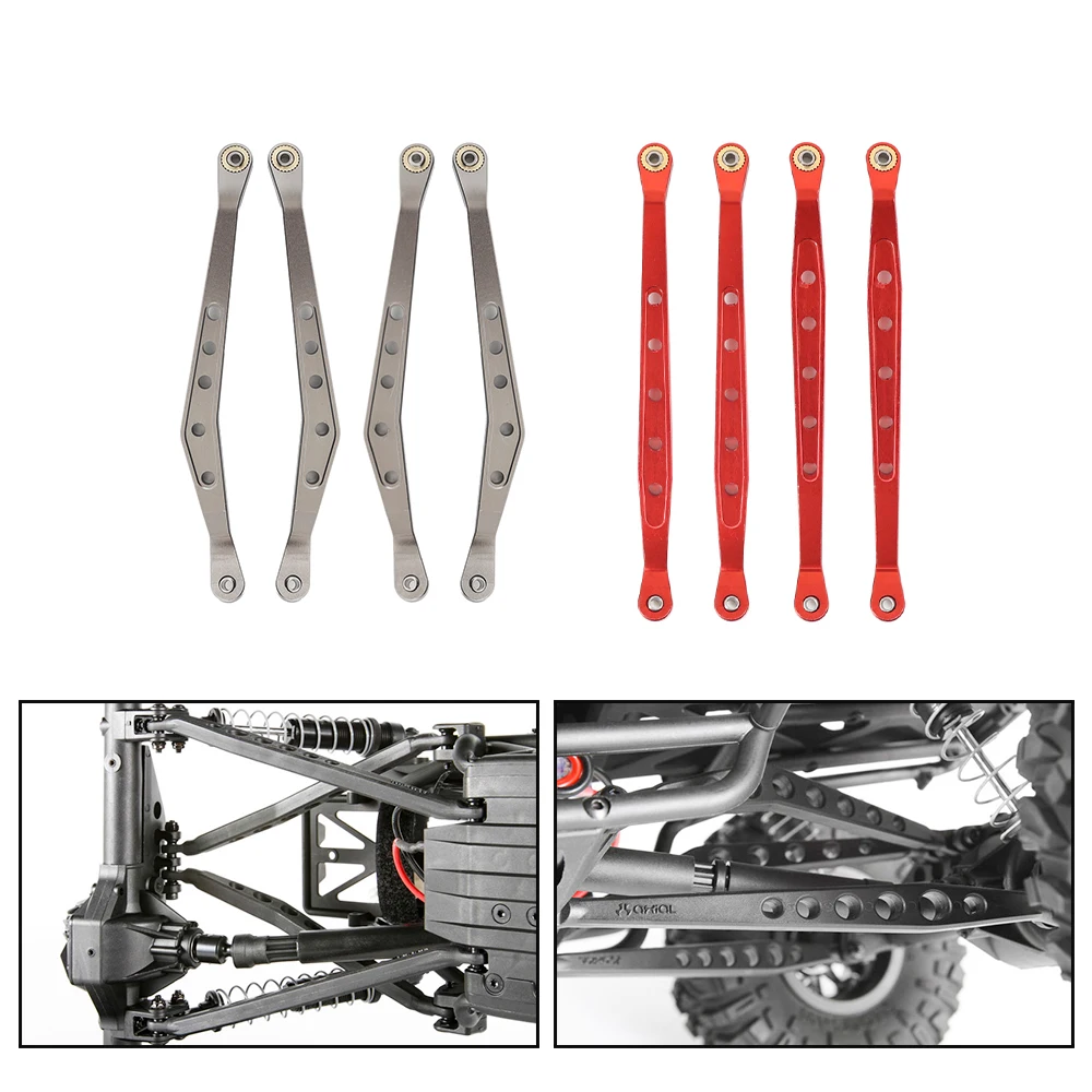 RC автомобильный алюминиевый Рейф Links набор шасси подвеска нижние верхние звенья