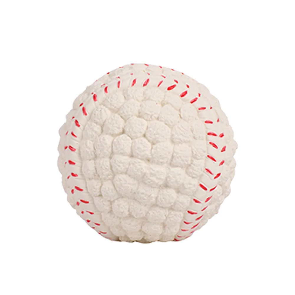 

Soft Latex Squeak Sound Teeth Grinding Molar Ball Funny Dog Puppy Interactive Playing Chewing Bite Toys Pet Supplies