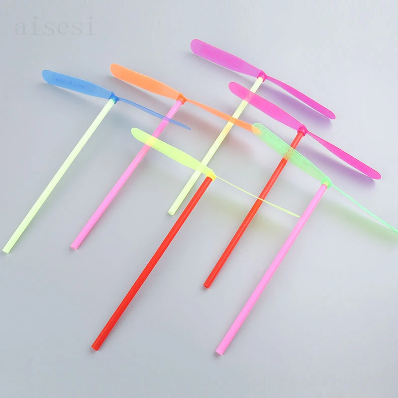 10 шт. ассортимент пластиковых стрекоз Мини вертолет Подарочные игрушки