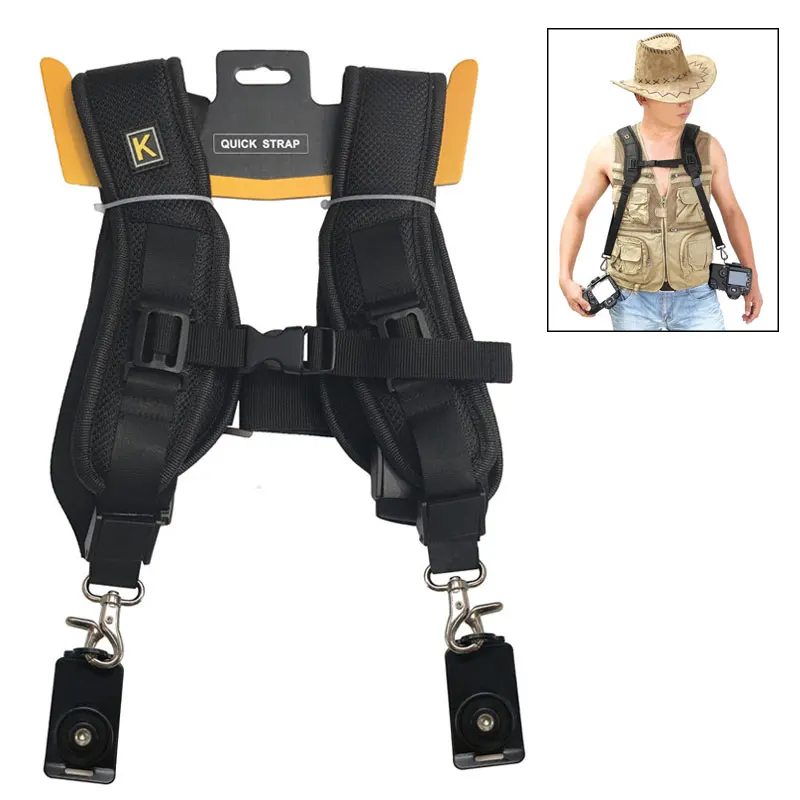 SLR камера плечевой ремень Быстрая регулировка слинг шейный для Canon 2 цифровой