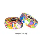 Цветная Нескользящая лента ZTTO для руля горного велосипеда, 2 вилки, детали для горного и дорожного велосипеда, ремешок для руля