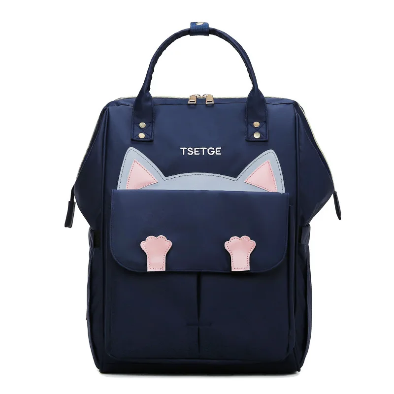 Модная сумка для подгузников рюкзак мамы мам уличная дорожная ухода за ребенком