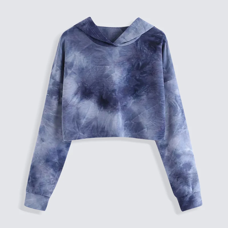 Новые толстовки свитшоты с принтом женская одежда большого размера укороченные