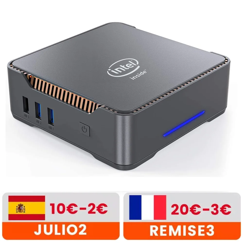 GK3V Windows 10 Мини ПК Intel Gemini Lake J4125 8 Гб DDR4 128 ГБ 256 SSD консоль для игр с поддержкой 2 4G 5G WiFi