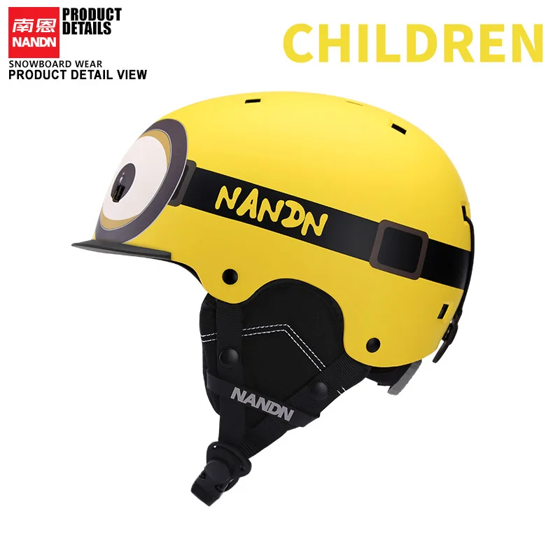 NANDN лыжный шлем Детский теплый воздух Катание на роликах