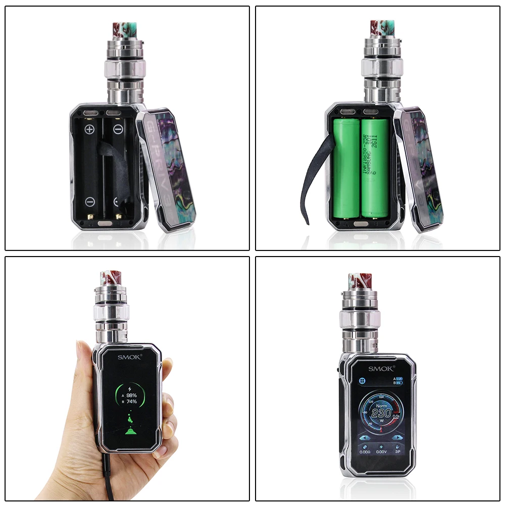Оригинальный SMOK 230W G-PRIV 3 Vape Mod сенсорный экран 2 4 дюйма бак TFV16 Lite 5 мл электронная