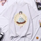Японская японская манга, милые футболки Mizuno с принтом зомби и земли, женская одежда