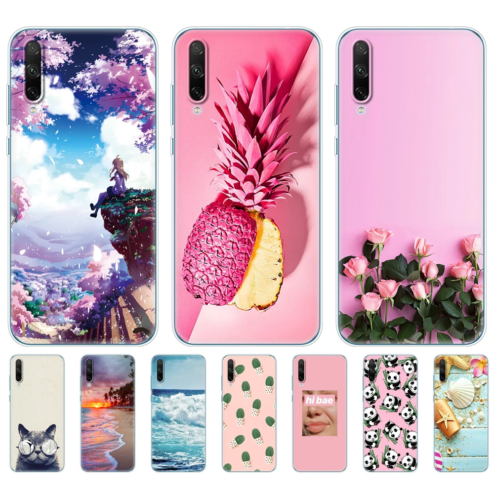 

For HONOR 30i Case 6.3 inch Soft TPU Silicon Back For Huawei Honor 30i Case LRA-LX1 Phone Cover On Honor30i 30 i Bumper Bag Capa