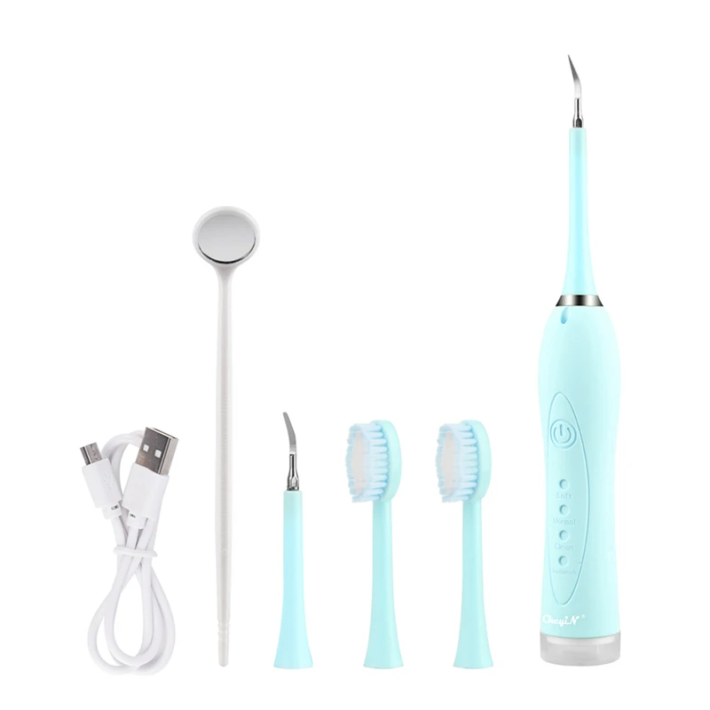 Ckeyin портативный Электрический Ультра звуковой зубной скалер Зубное вычисление