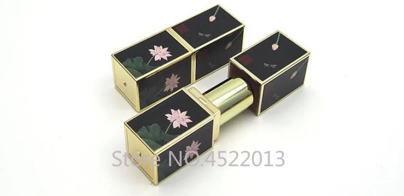 

9mm 50\100pcs Empty Plastic 3D Square Lipstick Sample Tube,DIY Small Cosmetic Lip Balm Refillable Containers, Lip Rouge Package