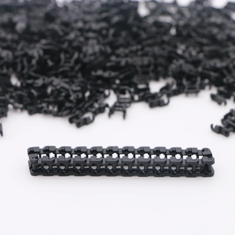 

Bricks Technic Parts Bulk Chain Link Gear Tank Track Tread Motorcycle Caterpillars 3711 Building Blocks Accessories Toys for kid