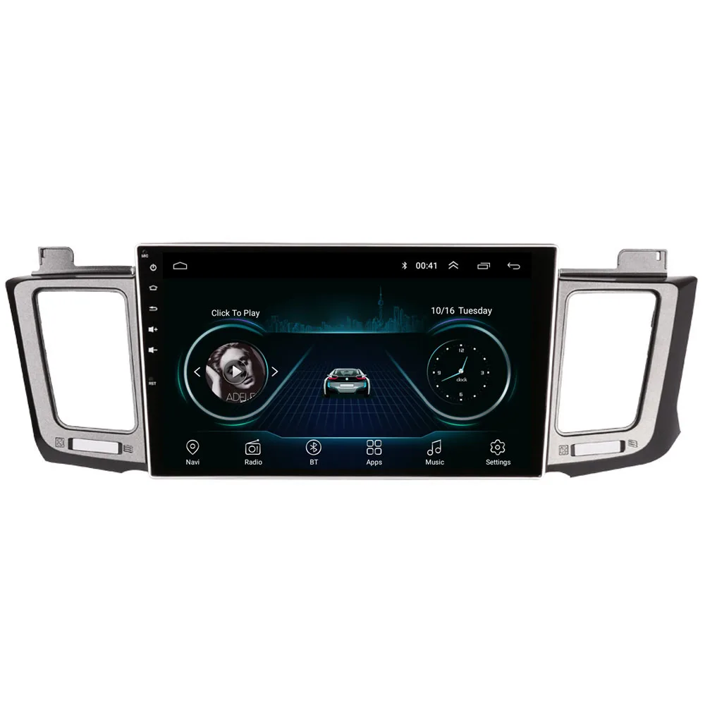 Мультимедийный проигрыватель для TOYOTA RAV4 2013 2014 2015 4G LTE Android 10 1 GPS