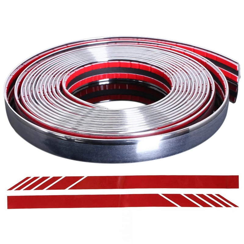 

Автомобильный Стайлинг, литье, отделка, самоклеящаяся защитная полоса для фургона с зеркальной полосой, наклейка для Mercedes Benz