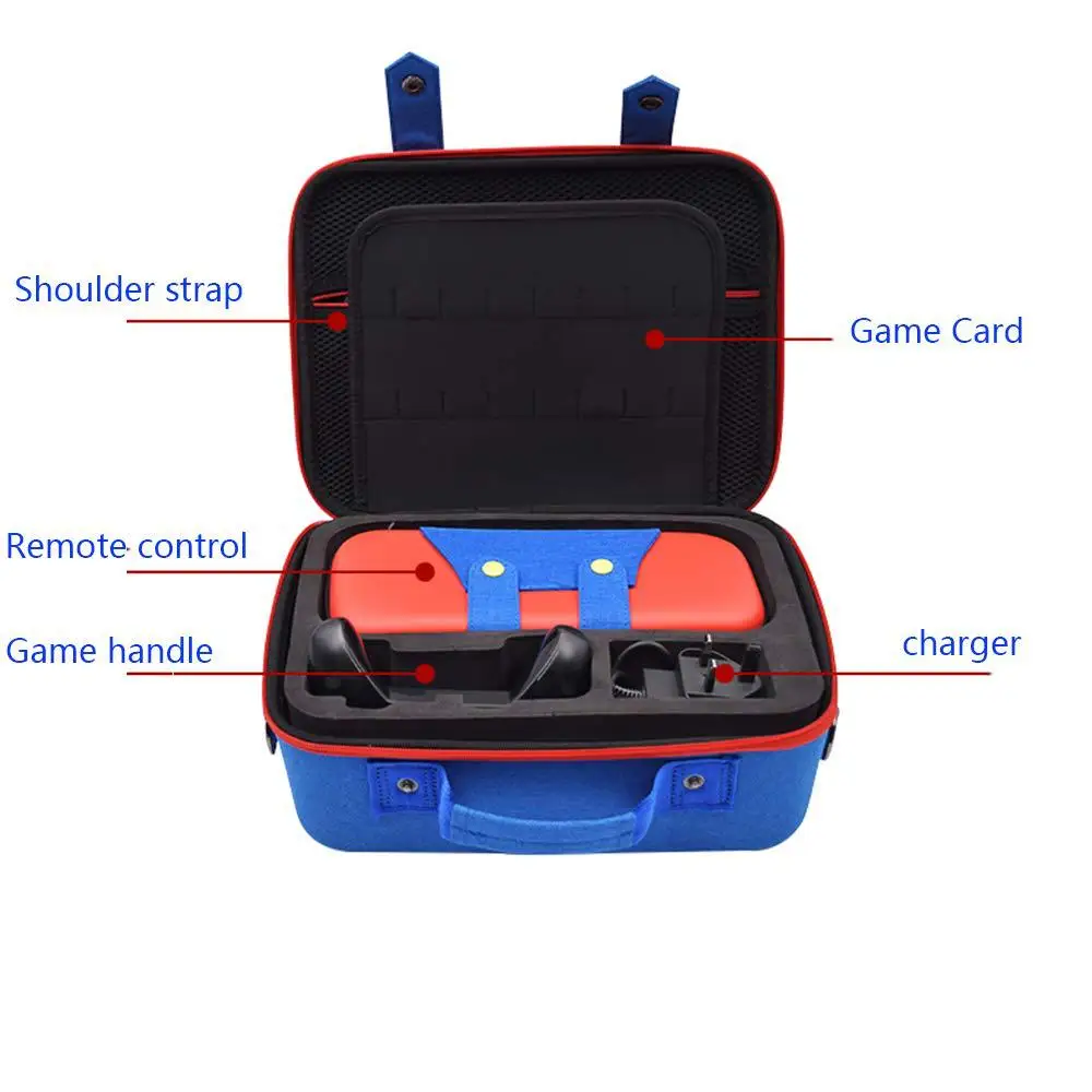 

AM05-2 In 1 Eva Storage for Nintendo Switch Bag Game Console for NS Host Accessories Pack for Nintend Switch Accessories Joycon