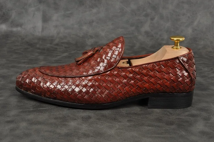 Модельные туфли-оксфорды ручной работы с кисточками деловые официальные