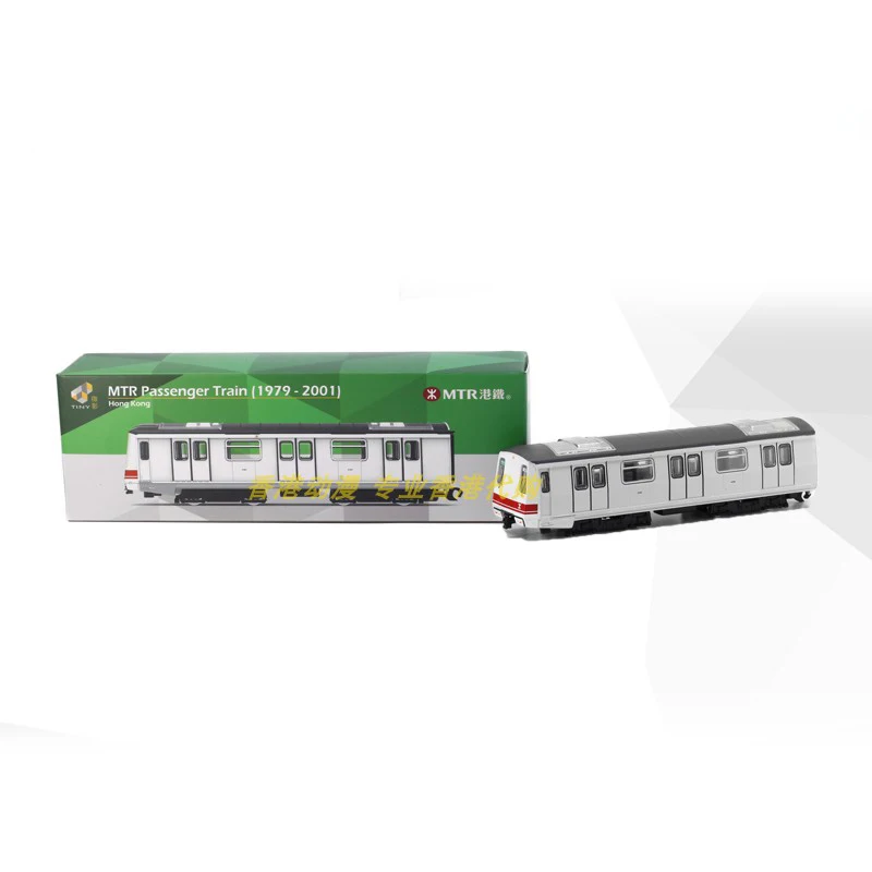 

1:110 scale Diecast Model TINY MTR03 Hong Kong MTR Passenger train 1979 - 2001 car 1/110 Alloy Toy Car for Boys Girls toy Gif