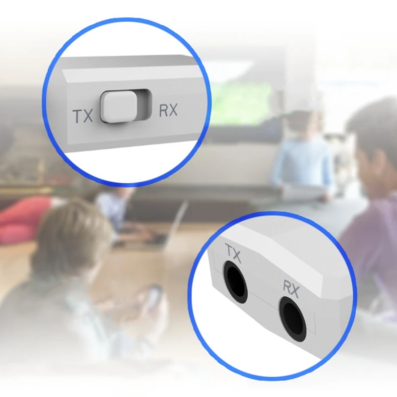 

Bluetooth Receiver Transmitter 3 In1 Adapter Bluetooth 5.0 +EDR PC Free Audio Cable for PC Home Headphones TV Car