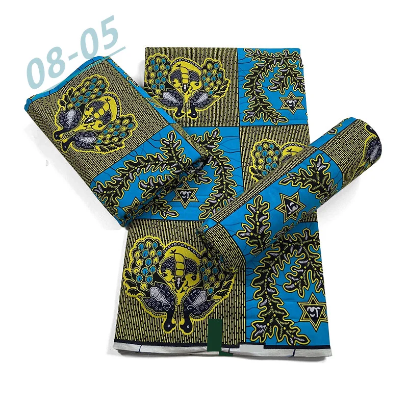 Новинка 100% хлопок Оригинальная Ткань из натурального воска Анкара 2021 ткань с