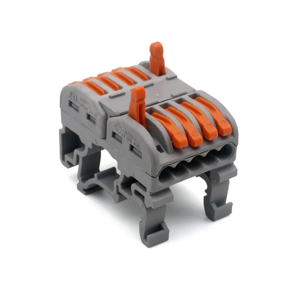 Мини-быстрый Новый универсальный компактный проводной разъем Клеммная колодка