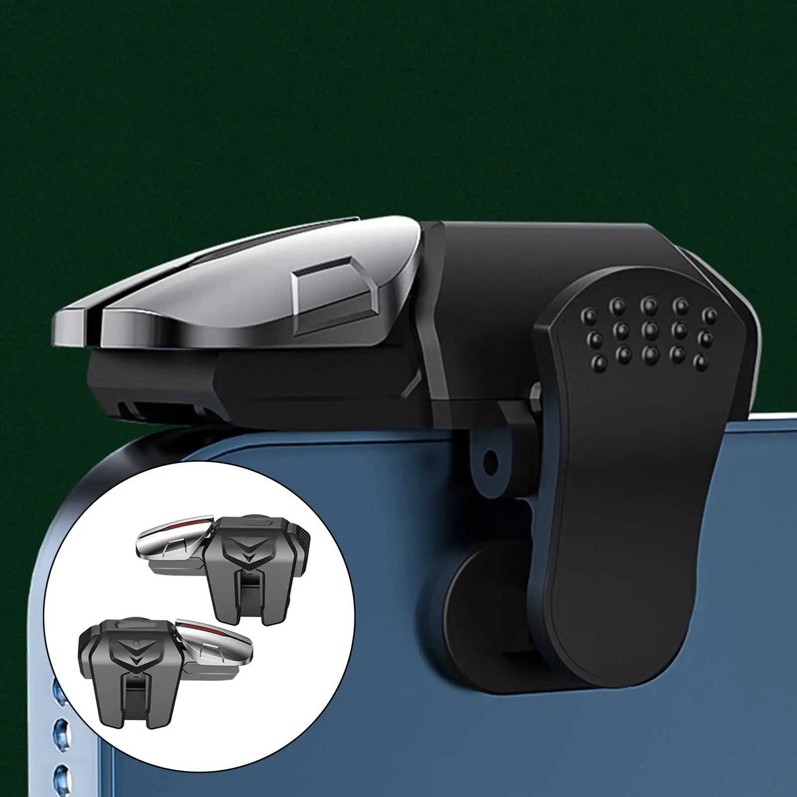 Mobile Game Controller Shooting L1 R1 Compact Fits Thickness 5.5-11mm Phone Easy to Install Zero Latency for Pubg | Электроника