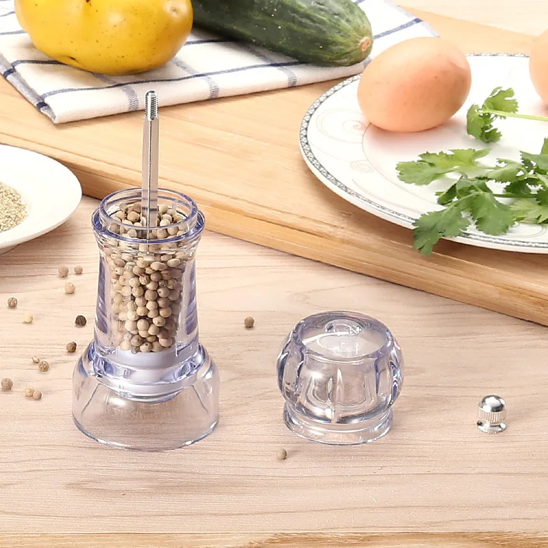 Acrylic Grinder Pepper Mill Manual Multi-Purpose Cruet Kitchen Tool | Дом и сад
