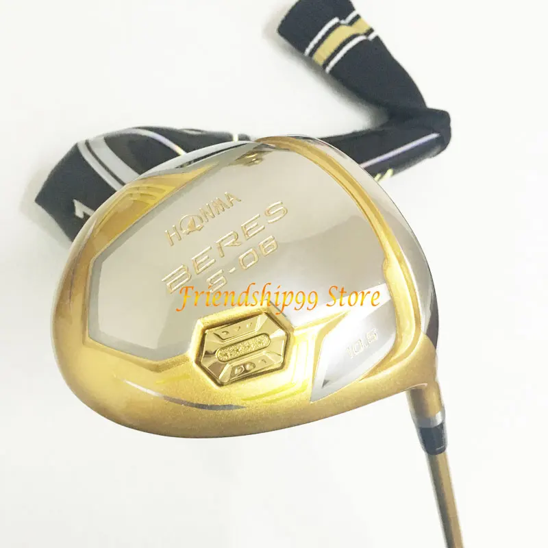 Гольф-клуб HONMA S-06 4 звезды гольф Полный Клуб драйвер+ фарватера дерево+ утюги+ клюшки графитовый Вал Крышка