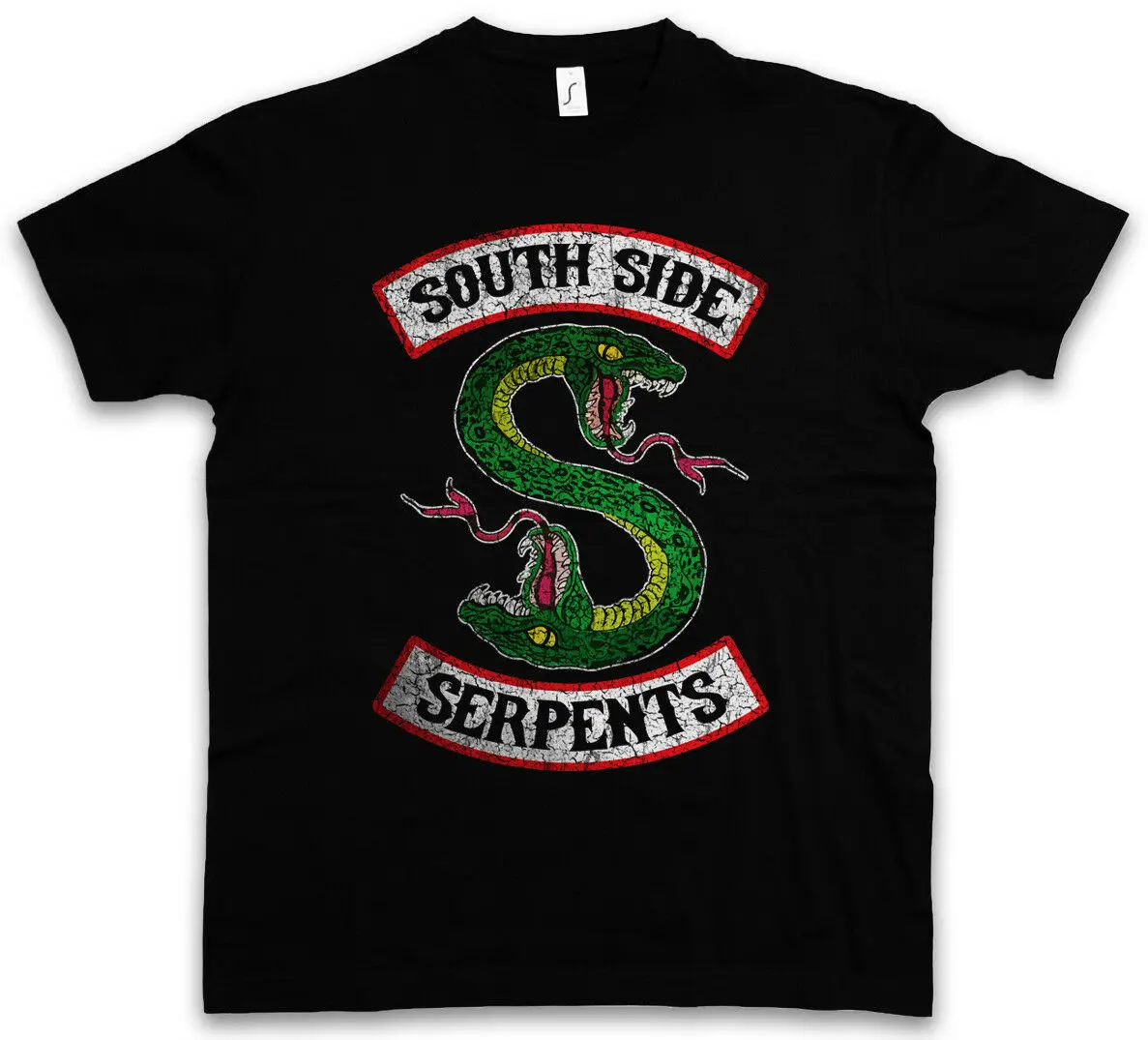 

Archie Snake Biker Mc Motorcycle Club South Side Serpents T-Shirt. Summer Cotton O-Neck Short Sleeve Mens T Shirt New S-3XL